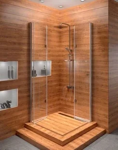 Rea Fold N2 modułowa 80x80 REA-K7443+REA-K7443 - Kabiny prysznicowe - miniaturka - grafika 3