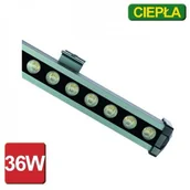 Lampy ogrodowe - Spectrum LED OPRAWA ELEWACYJNA ECLAIR 36W BARWA CIEPŁA SLI001013WW - miniaturka - grafika 1