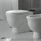 Kompakty WC - Globo Paestum 57x38x41 cm biała PA025.BI - miniaturka - grafika 1