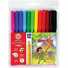 Koh-i-noor FLAMASTRY 12KOL. 7710 - Flamastry - miniaturka - grafika 2