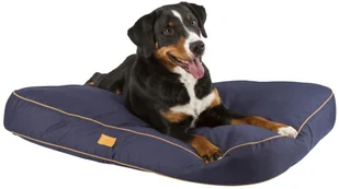 Kerbl Legowisko dla psa Jerome, 100x70x11 cm, granatowe, 81314 - Legowiska dla psów - miniaturka - grafika 2