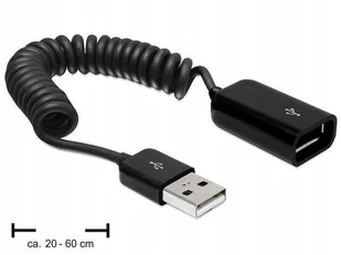 Delock Przedłużacz USB-A 0.6 m - Kable komputerowe i do monitorów - miniaturka - grafika 3
