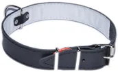 Obroże dla psów - Dino Obroża skórzana czarna 14mm/36cm PDIO003 - miniaturka - grafika 1