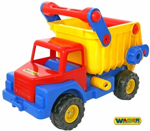 Wader Quality Toys QT Ogromna ciężarówka wywrotka samochód 74cm 37909 - Samochody i pojazdy dla dzieci - miniaturka - grafika 2