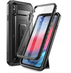 Supcase Etui Unicorn Beetle Pro iPhone Xs Max, czarne 843439103009 - Etui i futerały do telefonów - miniaturka - grafika 2