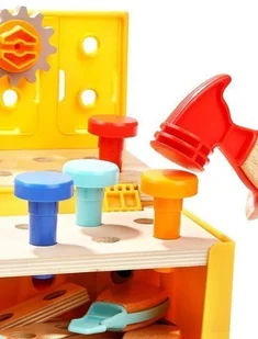 Brimarex Ciężarówka drewniana do skręcania 120312 ZB-104872 - Masy plastyczne - miniaturka - grafika 8