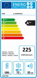 AEG SCE81821LC - Lodówki do zabudowy - miniaturka - grafika 6