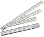 Zabawki kreatywne - Folia Linijka w kolorze srebrnym - 50 cm - miniaturka - grafika 1