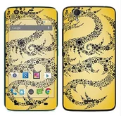 Etui i futerały do telefonów - Wiko Royal Sticker Royal tatuaż ścienny RS. 108058 samoprzylepny do Birdy z motywem Dragon Art RS.108058 - miniaturka - grafika 1