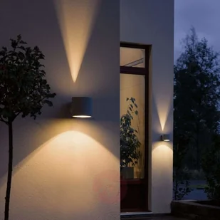 Konstsmide MODENA lampa ścienna Siwy, 1-punktowy 7342-300 - Lampy ścienne - miniaturka - grafika 3