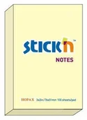 Szkolne artykuły papiernicze - STICKN Notes samoprzylepny żółty pastelowy 76x51mm - miniaturka - grafika 1