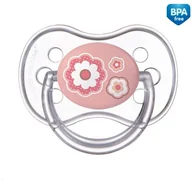Smoczki uspokajające - Canpol babies Canpol 22/580 Smoczek 0-6m silikonowy symetryczny NEWBORN BABY różowy 45343 - miniaturka - grafika 1