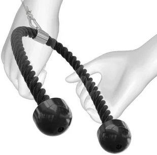 K-SPORT Uchwyt sznur do atlasu wyciągu do ćwiczeń TRICEPS 70cm - Wyciągi do ćwiczeń K-SPORT Uchwyt sznur do atlasu wyciągu do ćwiczeń TRICEPS 70cm - Wyciągi do ćwiczeń - miniaturka - grafika 1