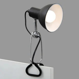 Briloner Lampa z klipsem 2790 z metalowym kloszem, czarna - Lampy stojące - miniaturka - grafika 5