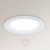 Oprawy, klosze i abażury - Orion Ściemniana oprawa wpuszczana LED Spock 9cm biała - miniaturka - grafika 1