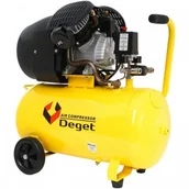 Sprężarki i kompresory - DEGET KOMPRESOR SPRĘŻARKA 50L 8BAR 3HP 440l/min ZBV30-50 DEGET V81152 - miniaturka - grafika 1