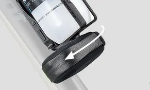 TOPEAK koszyk na bidon z torbą na dętkę NINJA POUCH+ ROAD z łyżkami czarny - Koszyki rowerowe - miniaturka - grafika 6