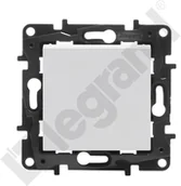 Wyłączniki światła i elektryczne - Legrand Łącznik jednobiegunowy Niloe Step 863101 10 AX biały - miniaturka - grafika 1