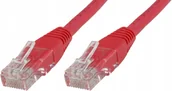 Patchcordy - Patchcord U/utp CAT5e 15M czerwony - miniaturka - grafika 1