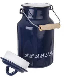 Orion Kanka bańka na mleko do mleka emaliowana retro 2L 152597 - Dzbanki i imbryki - miniaturka - grafika 2