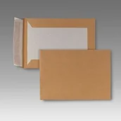 Koperty - POSTHORN 00014006 zestaw samoprzylepnych kopert z brązowego papieru o gramaturze 120 g/m i tektury o gramaturze 450 g/m, format: B4 (250 x 353 mm), 100 sztuk, brązowy 4026283053799 - miniaturka - grafika 1