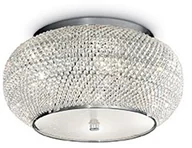 Lampy sufitowe - Ideal Lux Lampa Wisząca Pasha Pl6 Cromo 100784 Średnica 40,0 Wys. 22,0 - miniaturka - grafika 1