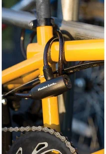 Masterlock Zapięcie rowerowe QUANTUM 8126 8mm 180cm KLUCZYK czarne MRL-8126EURDPRO SS16 - Zabezpieczenia do roweru - miniaturka - grafika 3