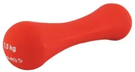 Hantle i ciężarki - HMS Hantla żeliwna pokryta neoprenem HMS 1,5kg 17-47-113 - miniaturka - grafika 1