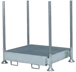 Producent Green Service Paleta Transportowo Magazynowa Mc1 Cynk Powyżej 500 L. 2 Beczki Stal Ocynkowna Nie 35 Cm X 154,5 Cm X 118 Cm MC-1 - Pozostałe wyposażenie warsztatu Producent Green Service Paleta Transportowo Magazynowa Mc1 Cynk Powyżej 500 L. 2 Beczki Stal Ocynkowna Nie 35 Cm X 154,5 Cm X 118 Cm MC-1 - Pozostałe wyposażenie warsztatu - miniaturka - grafika 1