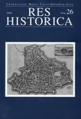 Czasopisma - Henryk Gmiterek (red.) Res Historica. Tom 26 (2008) - miniaturka - grafika 1