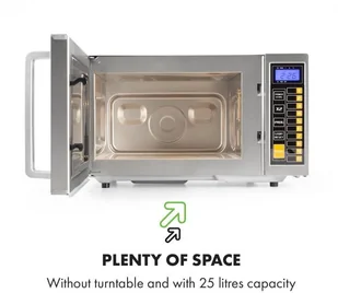 Kuchenka mikrofalowa Klarstein Pro Bestzeit - Kuchenki mikrofalowe - miniaturka - grafika 5