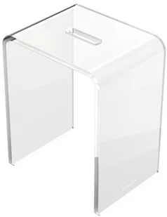 Excellent ZEN STOŁEK AKRYLOWY K PRZYŹROCZYSTY DOEX.1103.350.TR - Akcesoria łazienkowe - miniaturka - grafika 3