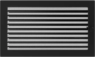 Parkanex kominkowa czarna żaluzja 22x37 wentylacja - Kratki wentylacyjne - miniaturka - grafika 2