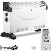 Ogrzewanie przenośne - TROTEC Konwektor TCH 19 E + Termohigrometr stacja pogodowa BZ06 - miniaturka - grafika 1