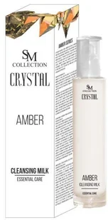 Hristina Cosmetics Bursztynowe mleczko oczyszczające do twarzy - Hristina Cosmetics SM Crystal Amber Cleansing Milk Bursztynowe mleczko oczyszczające do twarzy - Hristina Cosmetics SM Crystal Amber Cleansing Milk - Mleczka do demakijażu - miniaturka - grafika 2
