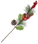 Ozdoby bożonarodzeniowe - ARPEX GALAZKA SWIATECZNA DEKORACYJNA VZ0424 9773-uniw - miniaturka - grafika 1