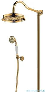 Omnires Armance system prysznicowy natynkowy złoty AM5244GL | - Słuchawki prysznicowe - miniaturka - grafika 3