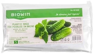 Biowin Worki do beczki 80l opak.5szt 65x100cm - Worki na śmieci - miniaturka - grafika 2