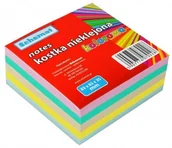 Notesy i bloczki - SCHEMAT Kostka nieklejona kolorowa 83 x 83 x 35 mm SCHEMAT 7918 - miniaturka - grafika 1