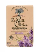 Mydła - Le Petit Olivier Lavender Extra Mild Soap mydło w kostce 250 g - miniaturka - grafika 1