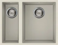 Zlewozmywaki - Elleci Quadra 150 (podwieszany) 62 Bianco antico - miniaturka - grafika 1