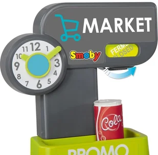 Smoby Elektroniczny Market Z Wózkiem 350212 - Zabawy w naśladowanie dorosłych - miniaturka - grafika 5