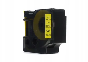 Dymo JetWorld Taśma D1 Czarny na Żółtym 24mm x 7m 53718 JWT-D53718N - Etykiety do drukarek - miniaturka - grafika 3