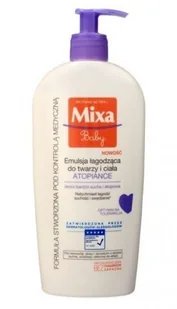Mixa Mixa Baby Atopiance Emulsja łagodząca do twarzy i ciała dla dzieci 400ml Mixa - Balsamy i oliwki dla dzieci - miniaturka - grafika 6