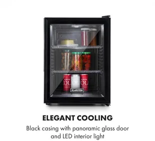 Lodówka Klarstein Brooklyn BCH-50BG Blk - Lodówki Lodówka Klarstein Brooklyn BCH-50BG Blk - Lodówki - miniaturka - grafika 6