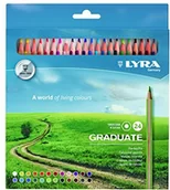 Kredki, ołówki, pastele i pisaki - Lyra kredki, wielokolorowa 2871241 - miniaturka - grafika 1
