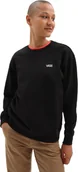 Bluzy damskie - Vans bluza damska FLYING V BOYFRIEND FIT CREW Black - miniaturka - grafika 1