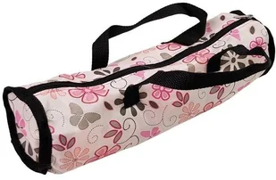 Import LEANToys Łóżko dla Lalek Alice Różowe w Kwiaty LT-7702-0 - Akcesoria dla lalek - miniaturka - grafika 3