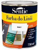 Farby do metalu - Sentic Farba do linii biała 750 ml SFL750BI - miniaturka - grafika 1
