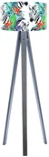 Lampy stojące - Macodesign Lampa podłogowa Zebra tropiku tripod-foto-414p-a, 60 W - miniaturka - grafika 1